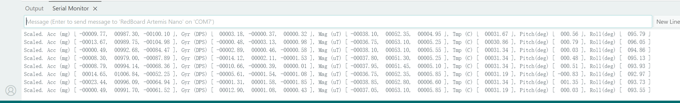 SparkFun ICM-20948 Arduino library installed